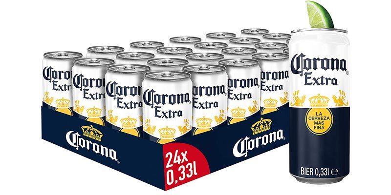 24x Dosen Corona Extra für 15,80€ bei Amazon