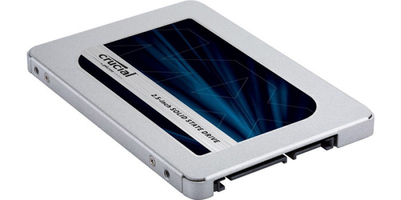 Crucial MX500 SSD Festplatte mit 1 TB Speicherplatz für 49,99€