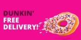 Kostenlose Lieferung bei Dunkin Donuts Delivery: Lieferdienst in ganz NRW, Bayern, Berlin, etc. (auch Dörfer)