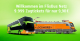 Flixbus BAHNtickets von Berlin nach Stuttgart, Frankfurt, Hannover oder Wolfsburg für 9,90€