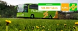 Flixbus SPARpril Aktion: 500.000 Tickets für nur 9,99€