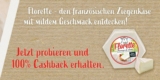 Florette Cashback Deal: 125g Ziegenkäse kostenlos testen