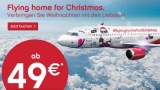 AirBerlin Flying home for Christmas: One-Way ab 49€!