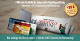 Frankfurter Allgemeine Sonntagszeitung im 3-Monats-Abo effektiv kostenlos
