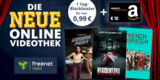 Freenet Video 2 Monate für insgesamt 5,98€ testen + 10€ Amazon Gutschein