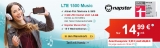 helloMobil LTE Tarife (Allnet-Flat + bis zu 5 GB Internet) + Napster Musik Flat ab 14,99€/Monat