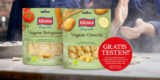 Hilcona Originale Produkte gratis testen – Vegane Gnocchi & Vegane Bolognese Ravioli