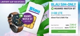 Huawei Watch GT + Blau Allnet L Tarif für 7,99€/Monat + 19€