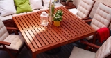 IKEA Äpplarö Gartentisch aus Akazienholz (140 x 140 cm) für 99€