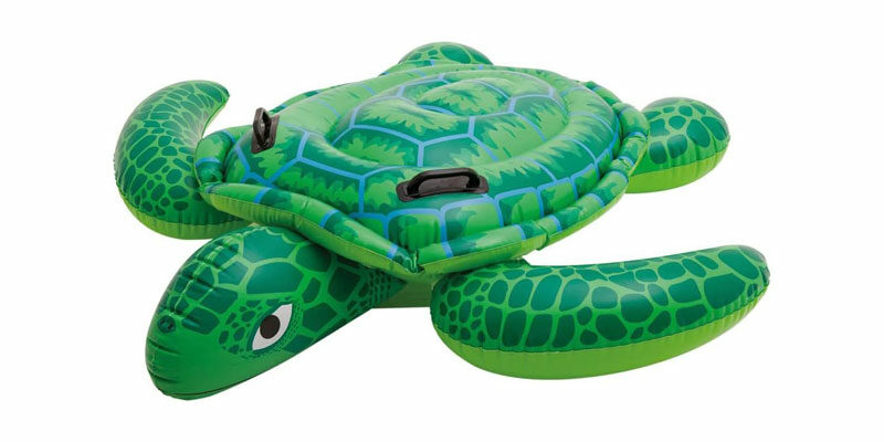 Intex Luftmatratze Schildkröte (150 x 127 cm) für 8,20€