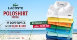 3x Lacoste Waffelpique Poloshirts (Regular Fit) für 110€