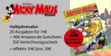 Micky Maus Halbjahresabo (20 Ausgaben) für effektiv nur 34€