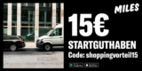 15€ Miles Mobility Gutschein + kostenlose Anmeldung – Carsharing Anbieter