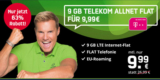 mobilcom-debitel Black Week: z.B. Green LTE Tarif mit 26 GB LTE im Telekom Netz für 16,99€/Monat