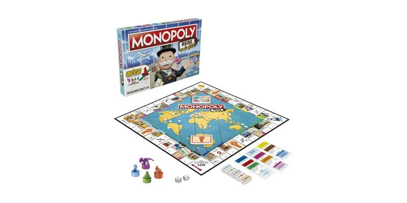 Hasbro Monopoly Reise um die Welt Brettspiel für 19,99€