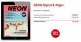 NEON E-Paper als Jahresabo effektiv kostenlos!