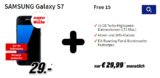 o2 Free 15 Vertrag (Allnet-Flat + 15 GB LTE) + Samsung Galaxy S7 für 29,99€/Monat