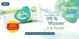 Pampers Cashback Aktion: Pampers Harmonie Aqua Feuchttücher kostenlos testen