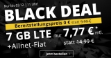 PremiumSIM Black Deal: 7 GB LTE + Allnet-Flat für 7,77€/Monat – monatlich kündbar