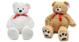 Riesen Teddybär XXL (100 cm) in braun oder weiß für nur 21,61€