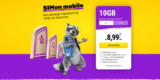 SIMon mobile Tarif: 10 GB Datenvolumen & Allnet Flat für 8,99€/Monat + 20€ Wunschgutschein