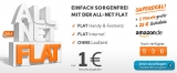 Simyo All-Net-Flat 2 Monate für nur 1€ + 25€ Amazon Gutschein!