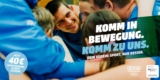 Sportvereinsscheck: 40€ Zuschuss für Mitgliedschaft im Sportverein (Neumitglieder)