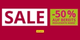 50% Takko Fashion Gutschein auf reduzierte Sale-Kleidung