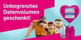 Telekom Datengeschenk: Unbegrenztes Telekom Datenvolumen vom 01.03. – 31.03.2023