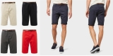 Tom Tailor Herren Chino Shorts in versch. Farben mit Gürtel für 19,90€