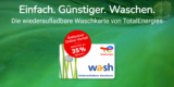 Total Waschkarten Gutscheine: 100€ Waschkarte für 65€, 75€ Waschkarte für 52,50€ oder 50€ Waschkarte für 37,50€
