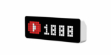 Ulanzi Smart Pixel Uhr für 42,99€ (Smarte Anzeige für Follower Zählung, Uhranzeige & mehr)