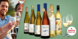 Vinos Frühlingspaket mit 6x Flaschen Weißwein & 2x Gläsern für 24,99€