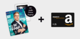 WIRED Jahresabo (Tech-Zeitschrift) für 27€ + 25€ Amazon Gutschein